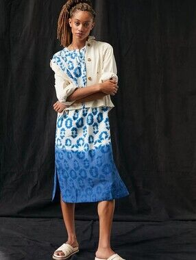 Anthropologie Othilia Abstract Maxi Dress